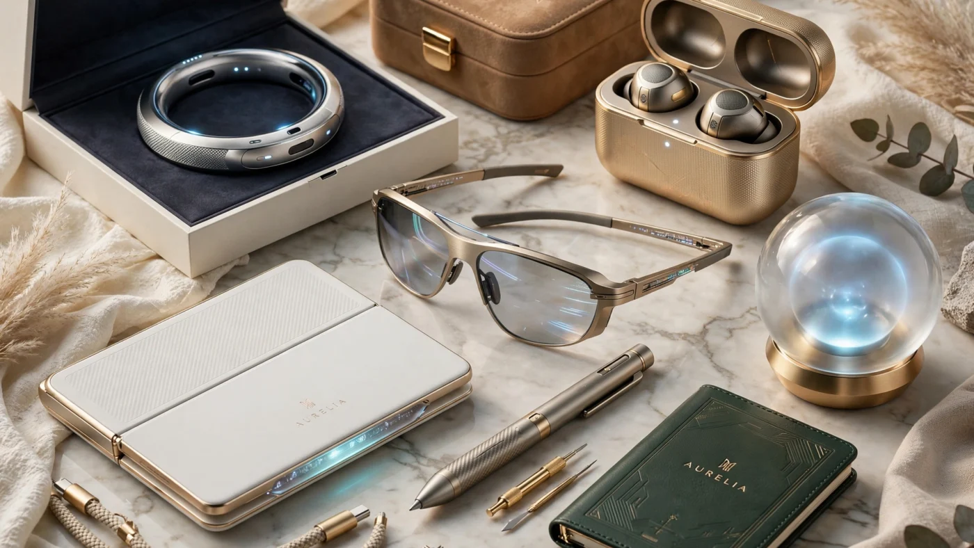 Innovative gadgets designed for luxury living.