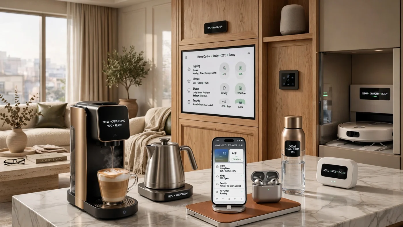 Premium gadgets that make everyday living more convenient.