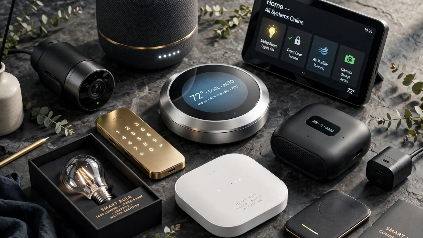Premium smart devices enhancing modern living.