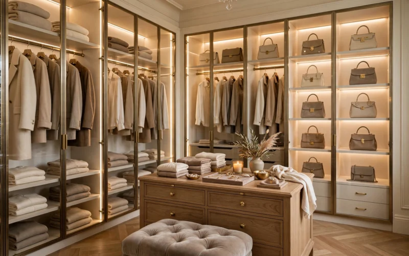 Luxury Walk-In Closet Ideas: 13 Bespoke Designs for 2026